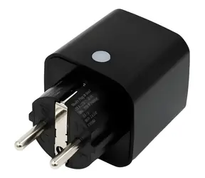 Shelly Plug M Gen3 černá / Chytrá zásuvka / měření spotřeby / Wi-Fi / Bluetooth / Matter
