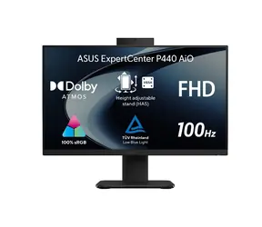 ASUS ExpertCenter P440VAK černá / All-in-one počítač / 23.8" FHD / Intel Core 5 210H / 16GB / 512GB SSD / W11 Pro
