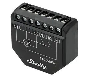 Shelly Shutter WiFi / Ovladač žaluzií / Wi-Fi / Bluetooth / Měření spotřeby