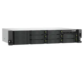 QNAP TS-h1073BXeU-8G / NAS / AMD Ryzen V1780B / 8GB DDR4 RAM / 8x SATA + 2x E1.S / 2x 2,5GbE / 2x 10GbE / 1x zdroj
