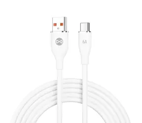 Forever datový kabel USB-USB-C bílý / 1m / 66w