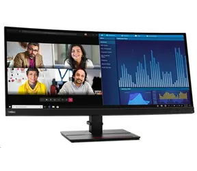 34" Lenovo ThinkVision P34w-20 / IPS / 3440 x 1440 / 21:9 / 6ms / 1000:1 / 300cd-m2 / HDMI / DP