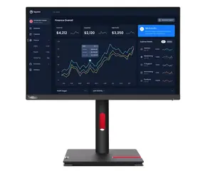 23" Lenovo ThinkVision T23i-30 černá / IPS / 1920 x 1080 / 4ms / 250cd / 1000:1 / DP+HDMI+VGA / VESA / Pivot