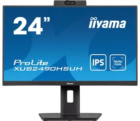 24" IIYAMA ProLite XUB2490HSUH-B1 černá / IPS / 1920x1080 / 16:9 / 4ms / 1300:1 / 250cd / repro / HDMI / DP