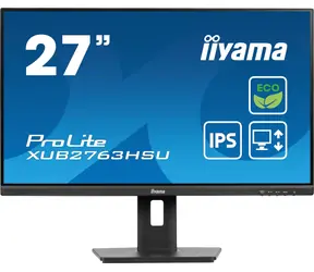 27" IIYAMA ProLite XUB2763HSU-B1 černá / IPS / 1920x1080 / 16:9 / 3ms / 1300:1 / 250cd / repro / HDMI / DP