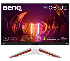 27" BenQ Mobiuz EX2710U bílá / LED / 3840x2160 / IPS / 16:9 / 1ms / 1000:1 / 300cd-m2 / HDMI + DP / VESA 