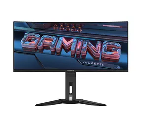 34" GIGABYTE MO34WQC2 černá / LCD / 3440 x 1440 / OLED / 21:9 / 0.03ms / 1.5M:1 / 250cd-m2 / 2x HDMI + 1x DP / VESA