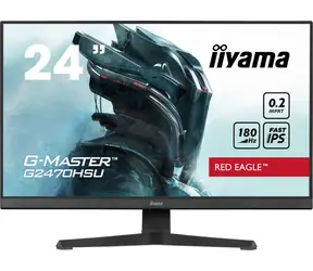 24" IIYAMA G-Master G2470HSU-B6 černá / IPS / 1920x1080 / 16:9 / 0.2ms / 1000:1 / 300cd / repro / HDMI / DP