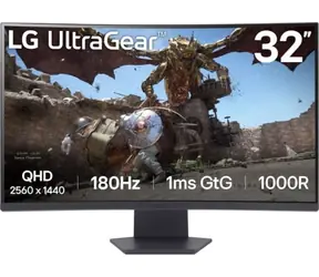 32" LG 32GS60QX-B černá / IPS / 2560 x 1440 / 16:9 / 3000:1 / 300dc-m2 / HDMI / DP / VESA