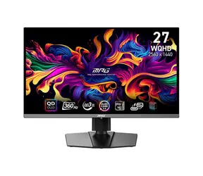 26.5" MSI MPG 271QRX QD-OLED černá / 2560 x 1440 / QD-OLED / 16:9 / 0.03ms / 250cd-m2 / HDMI + DP + USB-C / VESA 