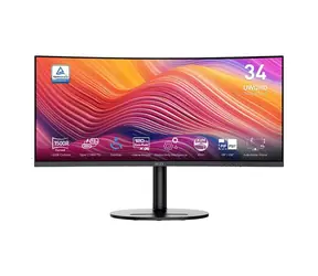 34" MSI Modern MD342CQP / VA / 3440x1440 / 21:9 / 3500:1 / 4ms / 300cd-m2 / HDMI&DP&USB-C / VESA