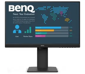 23.8" BenQ LED BL2486TC černá / 1920x1080 / IPS / 16:9 / 5ms / 1300:1 / 250cd-m2 / HDMI + DP + USB-C / VESA / Pivot