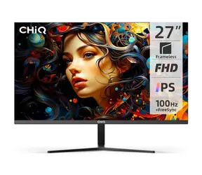 27" CHiQ 27F650R černá / 1920x1080 / IPS / 16:9 / 6ms / 1000:1 / 250cd-m2 / HDMI + DP / VESA