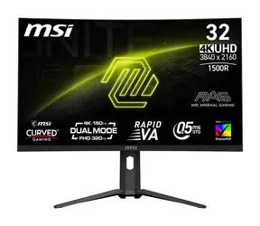 31.5" MSI MAG 321CUPDF černá / 3840 x 2160 / VA / 16:9 / 0.5ms / 3000:1 / 350cd-m2 / HDMI + DP + USB-C / VESA