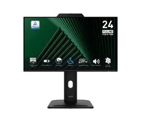 23.8" MSI Pro MP242 černá / IPS / 1920 x 1080 / 16:9 / 1ms / 1500:1 / 300cd-m2 / HDMI + DP + VGA / VESA / Pivot