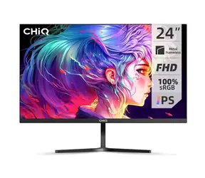 24" CHiQ 24F650 černá / IPS / 1920x1080 / 16:9 / 6ms / 1000:1 / 250cd-m2 / HDMI+DP+VGA