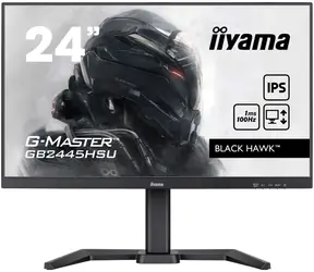 24" IIYAMA G-Master GB2445HSU-B2 černá / IPS / 1920x1080 / 16:9 / 1ms / 1300:1 / 300cd / repro / HDMI / DP