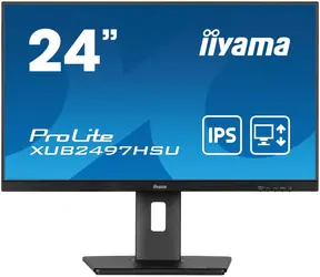 24" IIYAMA ProLite XUB2497HSU-B2 černá / IPS / 1920x1080 / 16:9 / 1ms / 1300:1 / 300cd / HDMI / DP