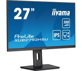 27" IIYAMA ProLite XUB2793HSU-B7 černá / IPS / 1920x1080 / 16:9 / 1ms / 1300:1 / 300cd / repro / HDMI / DP