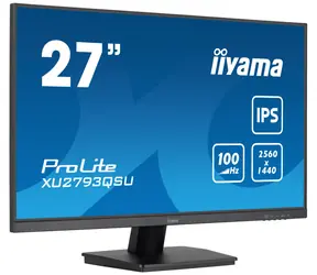 27" IIYAMA ProLite XU2793QSU-B7 černá / IPS / 2560 x 1440 / 16:9 / 1ms / 1300:1 / 300cd / repro / HDMI / DP