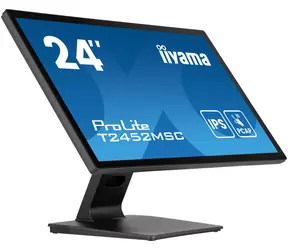 24" IIYAMA ProLite T2452MSC-B1AG / IPS / 1920x1080 / 1000:1 / 344cd-m2 / 5ms / HDMI+DP / repro / VESA