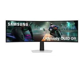 49" Samsung Odyssey G9 OLED / stříbrná / 5120 x 1440 / 32:9 / 0.03ms / 1000000:1 / 250cd-m2 / HDMI & DP & USB