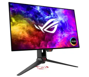 Rozbaleno - 26.5" ASUS ROG PG27AQDM černá / OLED / QHD / 16:9 / 0.03ms / 240Hz / 2x HDMI+DP / USBHUB / VESA / rozbaleno