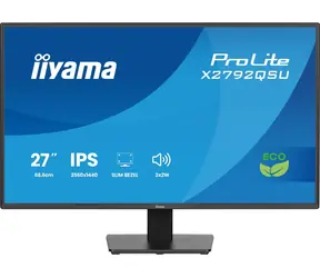 27" IIYAMA ProLite X2792QSU-B1 černá / IPS / 2560 x 1440 / 16:9 / 3ms / 1500:1 / 300cd / HDMI / DP