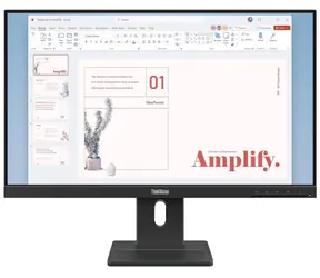 24" Lenovo ThinkVision E24-40 / IPS / 16:9 / 1920x1080 / 250cd-m2 / 1300:1 /6ms / VGA / DP / HDMI / Pivot / VESA