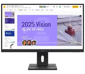 27" Lenovo ThinkVision E27Q-40 černá / IPS / 2560×1440 / 4ms / 1500:1 / 350cd-m2 / HDMI+DP / VESA / Pivot