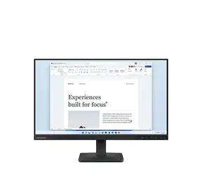 23.8" Lenovo L24-4e černá / IPS / 1920 x 1080 / 4ms / 250cd / 1300:1 / VGA+HDMI / VESA