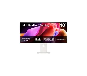 39.7" LG UltraFine 40U990A-W / IPS / 5120 x 2160 / 21:9 / 2000:1 / 450cd-m2 / DP+HDMI+USB-C / VESA