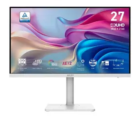 27" MSI Modern MD272UPHW bílá / IPS / UHD / 16:9 / 4ms / 1000:1 / 400cd-m2 / HDMI+DP+USB-C / VESA