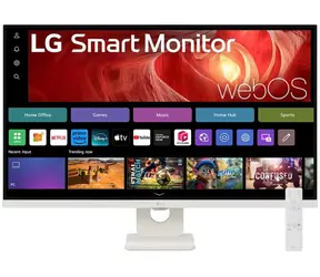 31.5" LG 32U721SA-W bílá / IPS / 3840x2160 / 16:9 / 1000:1 / 300cd-m2 / HDMI / USB-C / VESA