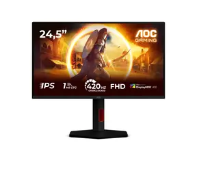 24.5" AOC 25G4KUR / IPS / 1920 x 1080 / 1000:1 / 350cd / 1 ms / HDMI / DP / VESA