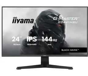 23.8" IIYAMA G-Master G2441HSU-B1 černá / LED / IPS / 1920 x 1080 / 16:9 / 1 ms / 1500:1 / 350cd-m2 / VESA