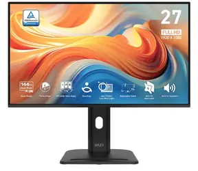 27" MSI PRO MP275PG E14 černá / FHD / IPS / 16:9 / 1ms / 1500:1 / 300cd-m2 / HDMI+DP / VESA