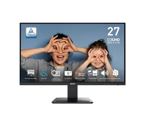 27" MSI PRO MP273UDE černá / UHD / IPS / 16:9 / 4ms / 1000:1 / 300cd-m2 / HDMI+DP / VESA