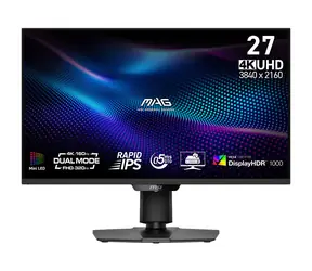 27" MSI MAG 274UPDFDE E16M černá / UHD / IPS / 16:9 / 0.5ms / 1000:1 / 400cd-m2 /  HDMI+DP / VESA