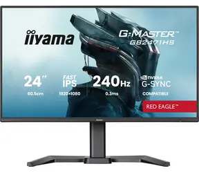 23.8" IIYAMA G-Master GB2471HS-B1 černá / LED / IPS / 1920 x 1080 / 16:9 / 0.3 ms / 1000:1 / 350cd-m2 / VESA