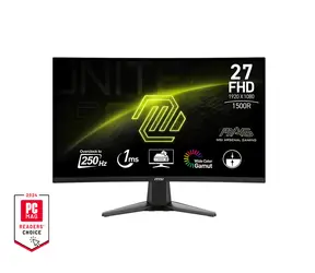 27" MSI MAG 27C6X černá / FHD / VA / 16:9 / 4ms / 3000:1 / 250cd-m2 / HDMI+DP / VESA