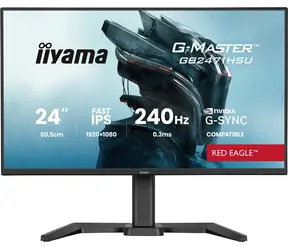 23.8" IIYAMA G-Master GB2471HSU-B1 černá / LED / IPS / 1920 x 1080 / 16:9 / 0.3 ms / 1000:1 / 350cd-m2 / VESA