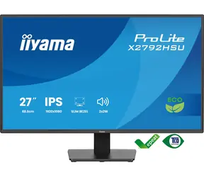 27" IIYAMA ProLite X2792HSU-B1 černá / LED / IPS / 1920 x 1080 / 16:9 / 3 ms / 1500:1 / 300cd-m2 / VESA