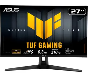 27" ASUS VG27AQ5A černá / QHD / 2560x1440 / IPS / 16:9 / 0.3ms / 1300:1 / 300cd-m2 / HDMI+DP / VESA