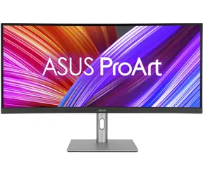 34.1" ASUS ProArt PA34VCNV černá / LED / IPS / 3440 x 1440 / 21:9 / 5ms / 1000:1 / 300cd-m2 / DP+HDMI+USB-C / VESA