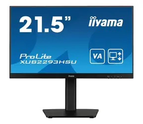 21.5" IIYAMA ProLite XUB2293HSU-B7 černá / LED / IPS / 1920 x 1080 / 16:9 / 1 ms / 1000:1 / 300cd-m2 / VESA