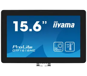 15.6" IIYAMA ProLite OTF1616MC-B1 / Open Frame Touch / PCAP / VA / 1920 x 1080 / 800:1 / 935cd-m2 / IP65