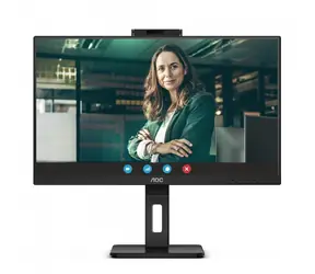 23.8" AOC 24P3QW černá / IPS / 1920x1080 / 16:9 / 4ms / 1000:1 / 300cd-m2 / HDMI + DP / VESA