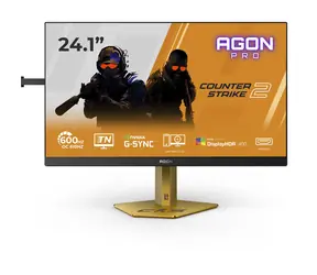 24.1" AOC AGON PRO CS24A černá / TN / 1920x1080 / 16:9 / 0.5ms / 1000:1 / 500cd-m2 / HDMI + DP / VESA