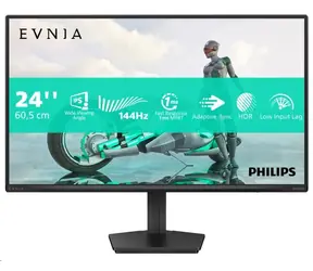 24" PHILIPS 24M2N3200NF/00 černá / IPS / 1920 x 1080 / 144Hz / 4ms / 300cd / HDMI / DP / VESA 